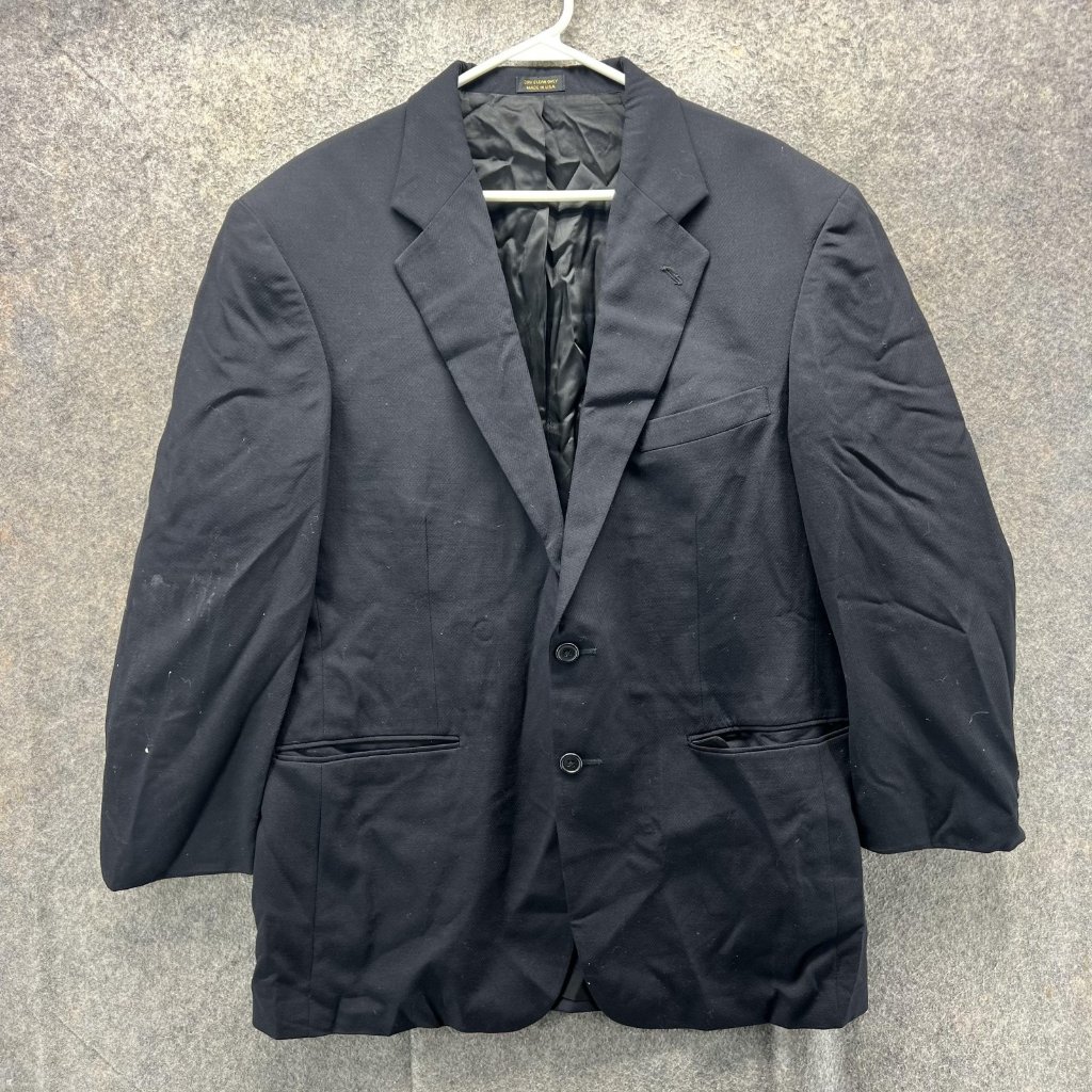 Vintage Givenchy Monsieur Jacket Mens 42r Black Blazer Made Usa 80s 90s